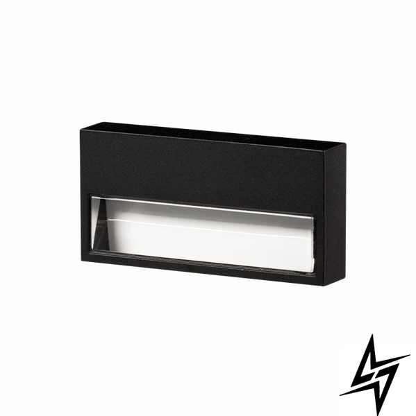 Настінний світильник Ledix Sona без рамки 12-111-61 накладний Чорний 5900K 14V LED LED11211161 фото наживо, фото в дизайні інтер'єру