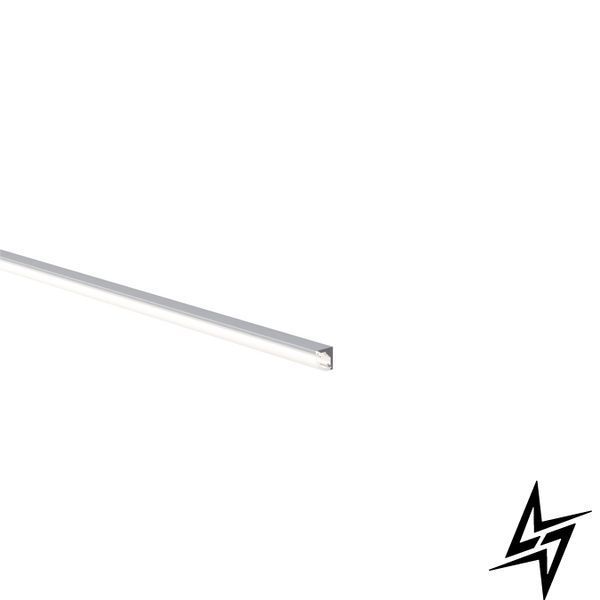 LED профіль кутовий з розсіювачем PC матовий опал Kloodi KLP0808_2 білий; срібло, 2 м KLP0808_2 фото