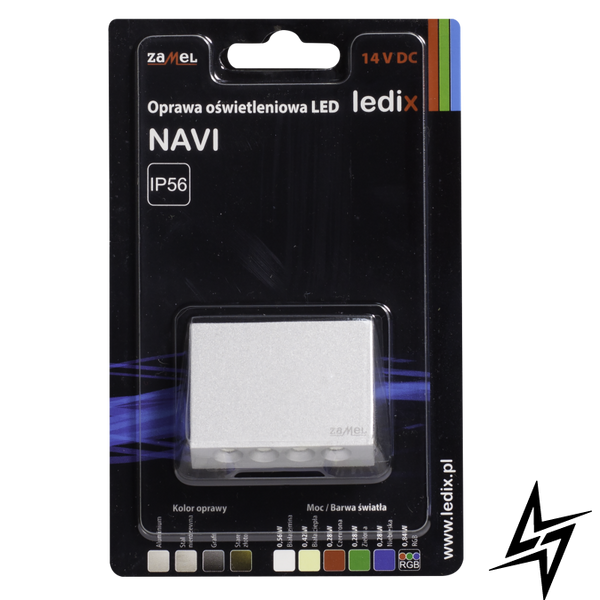Настінний світильник Ledix Navi без рамки 10-111-12 накладний Алюміній 3100K 14V LED LED11011112 фото наживо, фото в дизайні інтер'єру