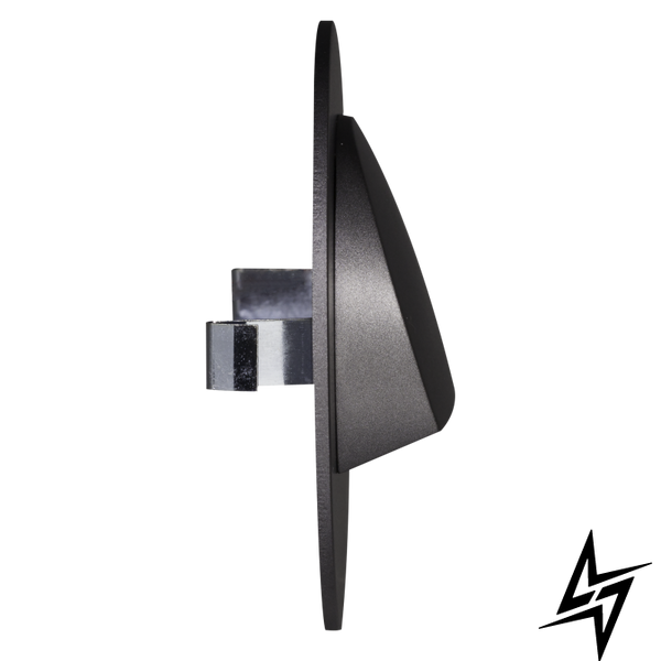 Настенный светильник Ledix Rubi с рамкой 09-211-36 врезной Графит RGB 14V ЛЕД LED10921136 фото в живую, фото в дизайне интерьера