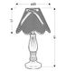 Настольная лампа Candellux 41-84378 Lola 1хE27 41х26 см  фото в дизайне интерьера, фото в живую 2/2