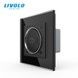 Bluetooth колонка LIVOLO черный стекло (VL-C7-FCF-2BP) фото