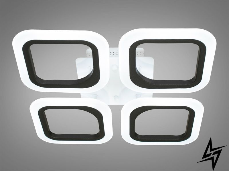 LED люстра с пультом 55 Вт черная Somire 23-33320 23-33320 фото