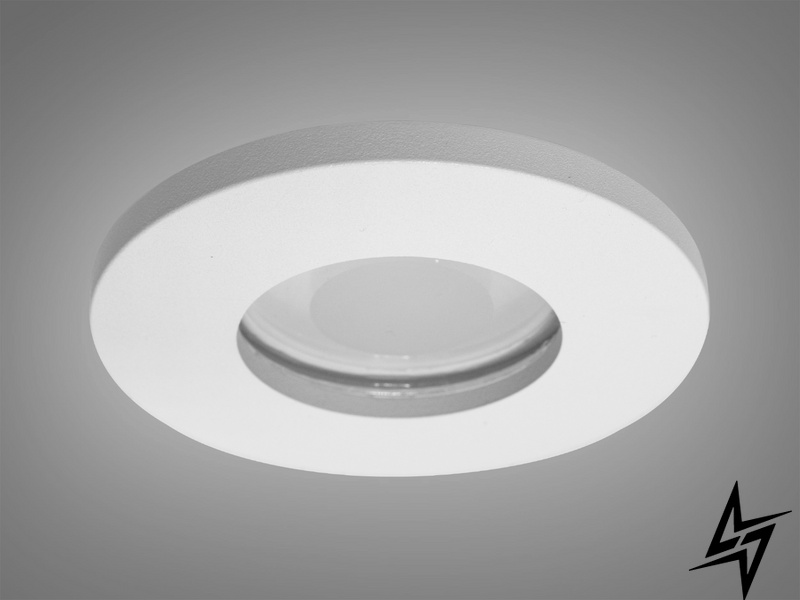 Влагозащищенный точечный светильник Alumo D23-31441 Белый QXL-1768-R-WH-2 фото в живую, фото в дизайне интерьера