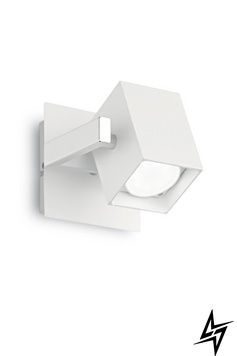 Бра спрямованого світла Ideal Lux 073521 Mouse Ap1 Bianco фото