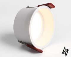 Світильник точковий врізний KLOODI KD-Q019 7W 4К WH LED  фото наживо, фото в дизайні інтер'єру