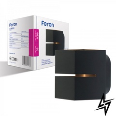 Настенный светильник Feron 40161 Al8000  фото в живую, фото в дизайне интерьера