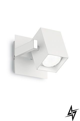 Бра направленного света Ideal Lux Mouse AP1 Bianco 073521 на 1 лампу GU10, белый, 10 &times; 11 &times; 14 см фото