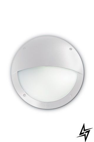 Настенный уличный светильник Ideal Lux Lucia 096681 белый E27 IP66 фото