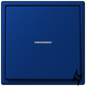 LC990KO54320T Les Couleurs&reg; Le Corbusier Кнопка для вимикача/кнопки з віконцем для підсвічування bleu outremer fonce Jung фото
