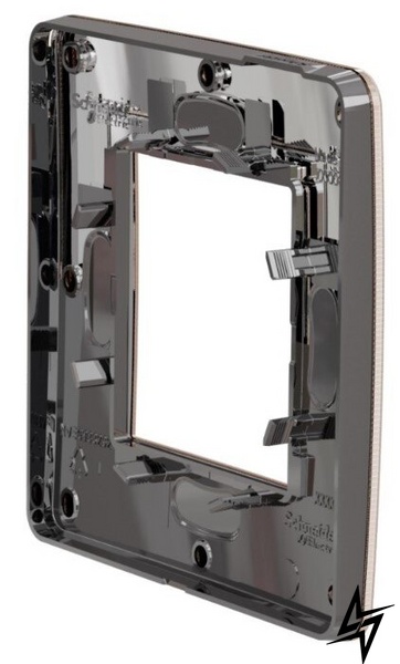 Однопостовая рамка Unica New Studio Metal NU280258 медь/антрацит Schneider Electric фото