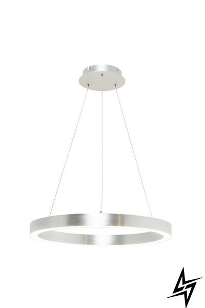 Люстра Zumaline Carlo PL200910-400-SL LED 30 Вт, срібляста, &Oslash;40 &times; 200 см фото