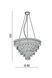 Люстра Azzardo Kalabria AZ2926 хром 12&times;G9 150&times;80 см AZ2926 - изображение 2