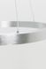 Люстра Zumaline Carlo PL200910-400-SL LED 30 Вт, срібляста, &Oslash;40 &times; 200 см - зображення 6