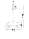 Потолочный светильник Nova luce Landon 86009 ЛЕД  фото в дизайне интерьера, фото в живую 4/5