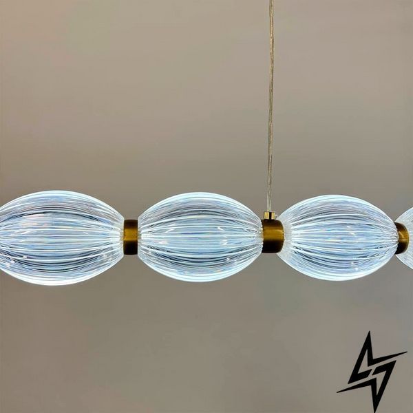 LED люстра 100&times;7 см латунная 26-11482 MJ343-1000L фото
