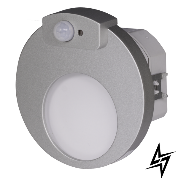 Настенный светильник Ledix Muna 02-222-12 врезной Алюминий 3100K с датчиком ЛЕД LED10222212 фото в живую, фото в дизайне интерьера