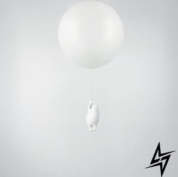 Удивительная серия Bear Balloons Flush Mount LE25631 1xE27 55x20см Белый SGJ 10 фото в живую, фото в дизайне интерьера