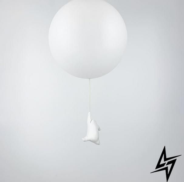 Удивительная серия Bear Balloons Flush Mount LE25631 1xE27 55x20см Белый SGJ 10 фото в живую, фото в дизайне интерьера