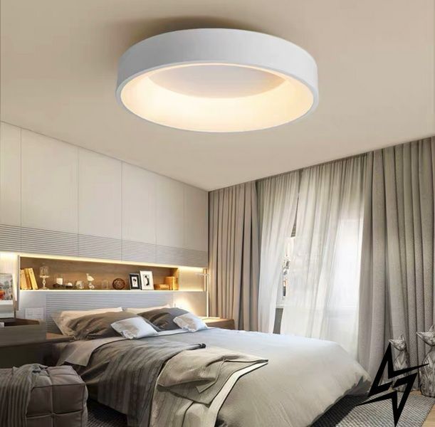 Стельова люстра ЛЕД Circle біла LED 25 Вт 23-15238 051090/600wt фото