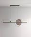 Подвесной светильник Babich.studio Mid glass 1500 Black (RAL 9005) черный 3000 K Mid glass 1500 Black (RAL 9005) - изображение 4