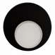 Настінний світильник Ledix Muna 02-224-62 врізний Чорний 3100K з радіоприймачем LED LED10222462 фото в дизайні інтер'єру, фото наживо 1/4