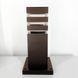 Вуличний ліхтар-стовп в корпусі кольору Coffee 30 см 8024 30CM CF (стовп) - зображення 3