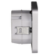 Настінний світильник Ledix Moza 01-221-12 врізний Алюміній 3100K LED LED10122112 фото в дизайні інтер'єру, фото наживо 4/4