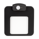 Настенный светильник Ledix Moza 01-222-61 врезной Черный 5900K с датчиком ЛЕД LED10122261 фото в дизайне интерьера, фото в живую 1/4