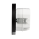 Настенный светильник Ledix Muna 02-224-62 врезной Черный 3100K с радиоприемником ЛЕД LED10222462 фото в дизайне интерьера, фото в живую 4/4