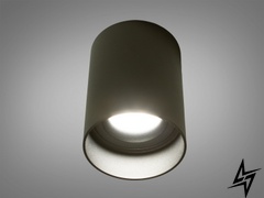 Накладний точковий світильник D23-31492 Чорний QXL-1720-BK фото наживо, фото в дизайні інтер'єру