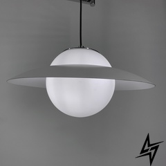 Регулирующий подвесной светильник в хромовом корпусе на 2 лампочки LeLume 23-29934 2xE27 Белый YG 88/2 CH фото в живую, фото в дизайне интерьера