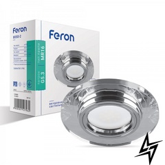Врезной точечный светильник Feron 20112 8050-2  фото в живую, фото в дизайне интерьера