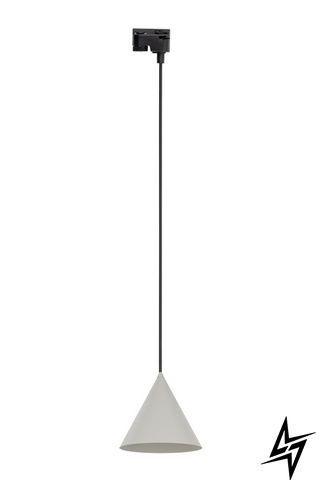 Трековый светильник TK Lighting Tracer Cono 1 Phaze 10654 на 1 лампу E27 черный 158 &times; 19 см фото