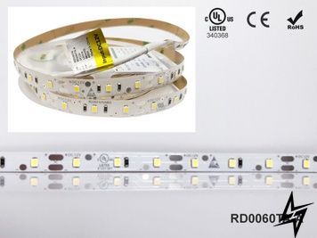 LED стрічка RISHANG 60-2835-12V-IP20 12W 920Lm 3000K 5м RD0060TA-A-WW фото