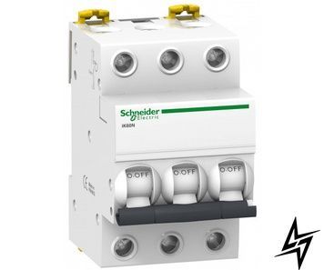 Автоматический выключатель Schneider Electric A9K24350 Acti9 3P 50A C 6kA фото
