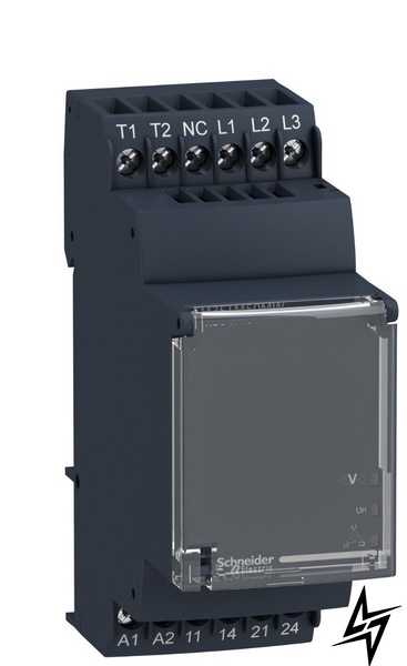 Реле контролю фаз і температури двигуна RM35TM50MW Schneider Electric фото
