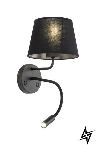 Настінне бра TK Lighting Maja 10081 чорне E27 фото