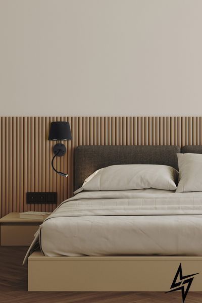 Настінне бра TK Lighting Maja 10081 чорне E27 фото