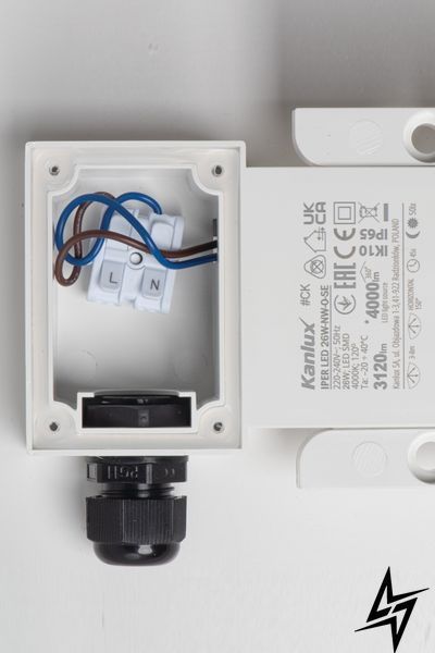 Стельовий світильник Kanlux Iper 37290 білий 10 Вт 4000 K IP65 37290 фото