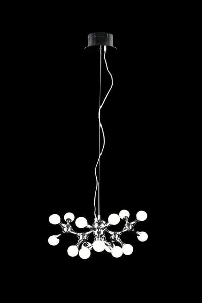 Люстра современная Azzardo Neurono 15 AZ0107 15783 фото в живую, фото в дизайне интерьера