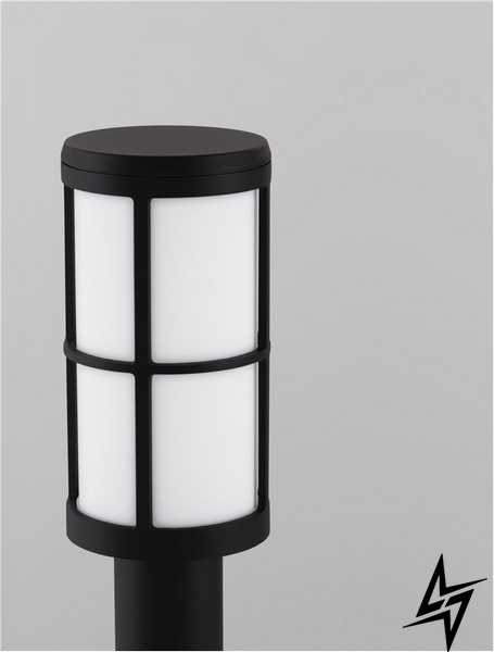 Вуличний освітлювальний стовпчик Nova luce Stone 9002860  фото наживо, фото в дизайні екстер'єру