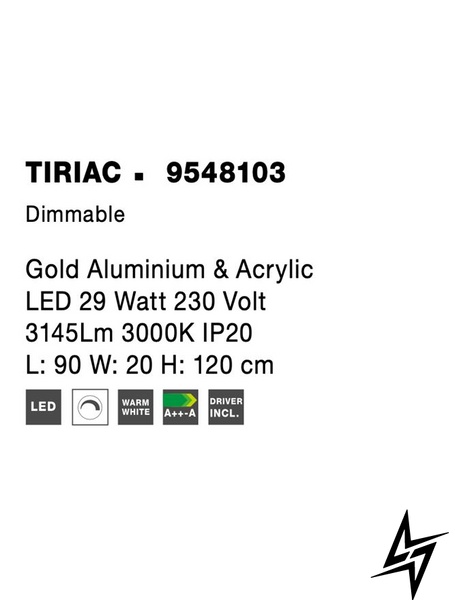 Подвесной светильник Nova luce Tiriac 9548103 ЛЕД  фото в живую, фото в дизайне интерьера