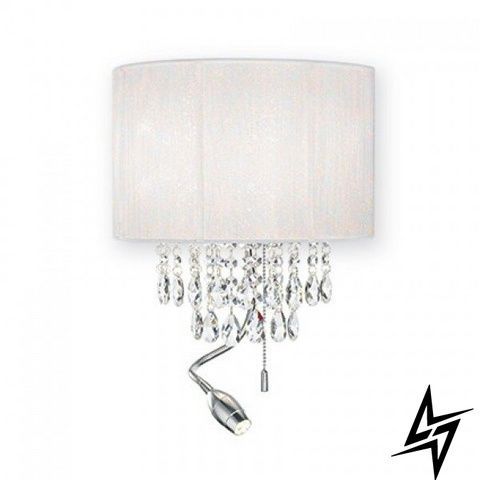 Настінне бра Ideal Lux Opera 68268 хром 3&times;E14+LED фото