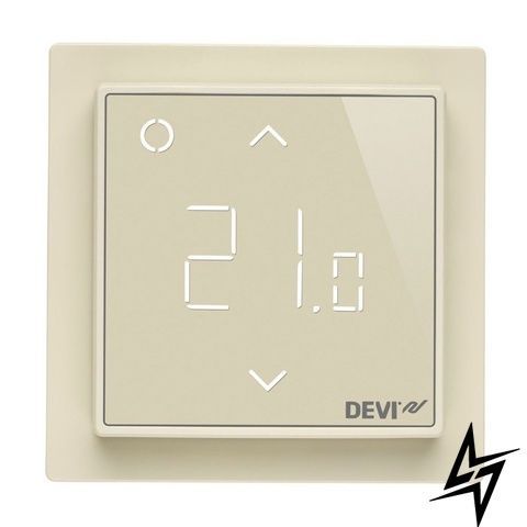 140F1142 Devi программируемый терморегулятор DEVIreg Smart Ivory з Wi-Fi фото