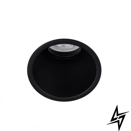 Врезной точечный светильник ZARlight Eva Wallwash-GU10 Black 03348B  фото в живую, фото в дизайне интерьера