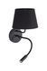 Настінне бра TK Lighting Maja 10081 чорне E27 - зображення 3