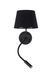 Настінне бра TK Lighting Maja 10081 чорне E27 - зображення 6