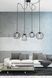 Люстра TK Lighting Galaxy 1646 на 4 лампи E27 чорний 180 см 14 см 360 см - зображення 2