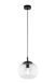 Подвесной светильник TK Lighting Vibe 4816 на 1 лампу E27 черный и прозрачный 160 &times; 25 см - изображение 2